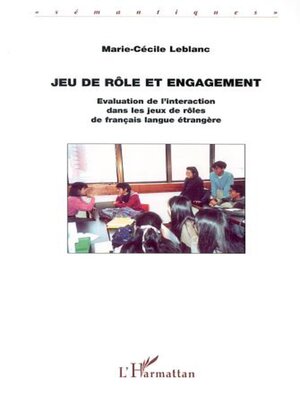 cover image of Jeu De Rôle Et Engagement